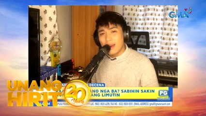 Unang Hirit: Friday kantahan with JV Decena!