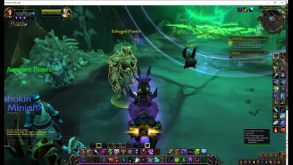 Breaking down Barriers... Shadowlands World of Warcraft Quest