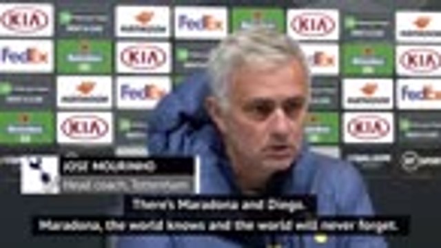 Mourinho reveals Maradona would always call him after defeat