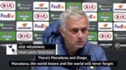 Mourinho reveals Maradona would always call him after defeat