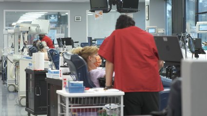 Giving blood in the holiday spirit