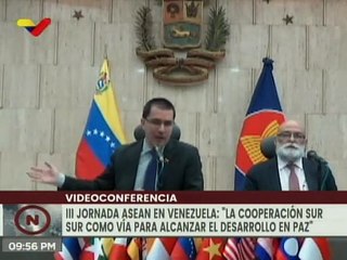 Venezuela ratifica solicitud formal para ser parte del Tratado de Amistad y Cooperación de la Asean