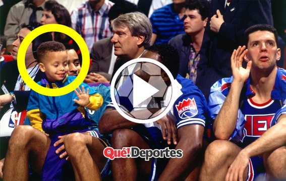 Un Stephen Curry de pequeño ya hacía estas locuras