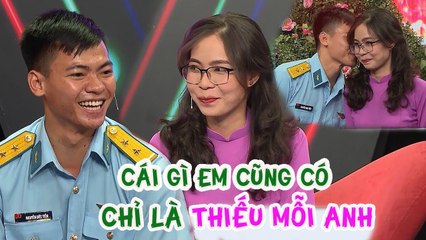 Gặp chàng trai không quân,cô giáo CUỒNG BỘ ĐỘI thả thính tới tấp khiến chàng đòi bấm nút ngay vàluôn