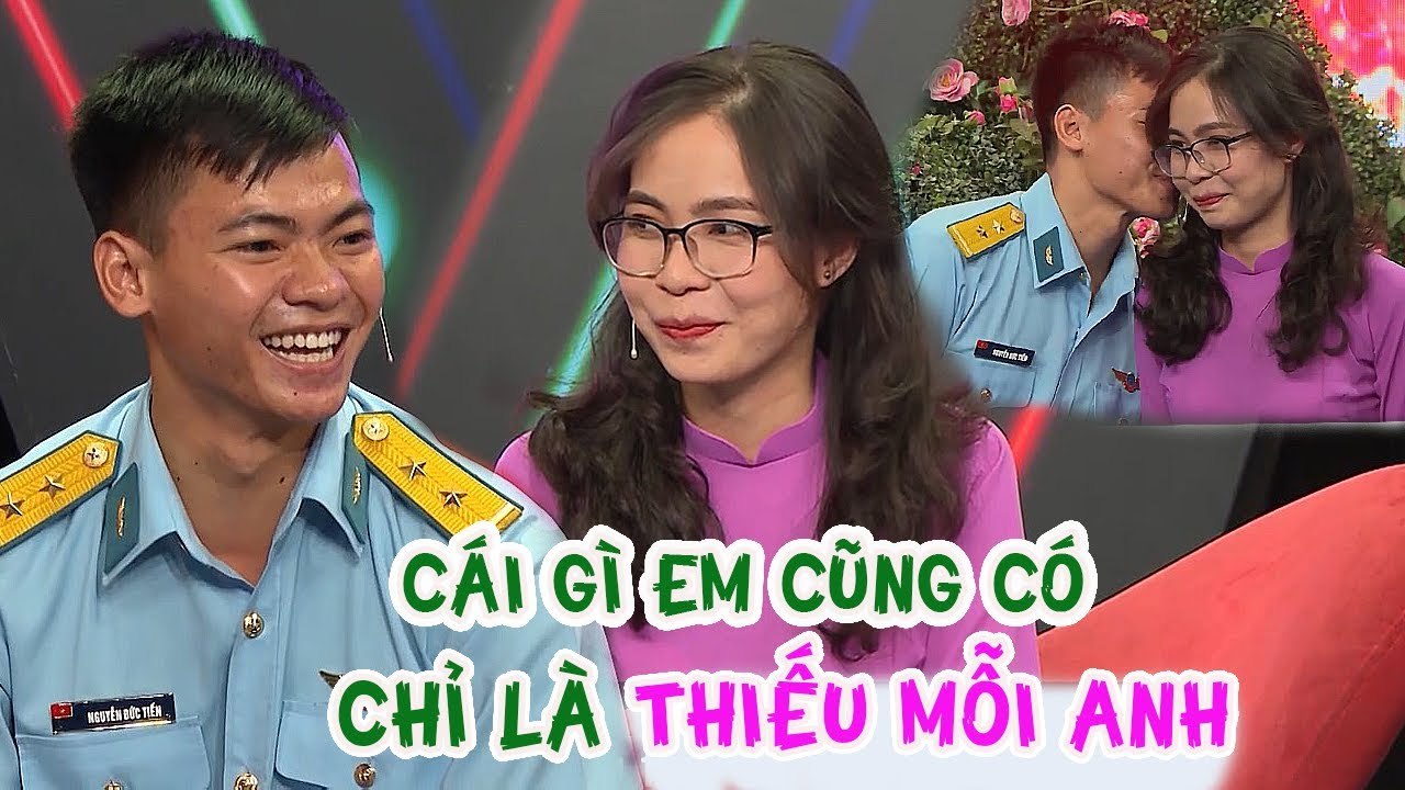 Gặp chàng trai không quân,cô giáo CUỒNG BỘ ĐỘI thả thính tới tấp khiến chàng đòi bấm nút ngay vàluôn