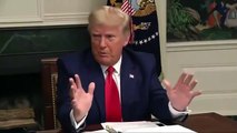 BREAKING - Trump refuses to answer reporter questions after making series of false claims