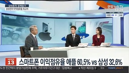 [김대호의 경제읽기] 삼성전자 이익점유율 32.6%…6년만에 최고치