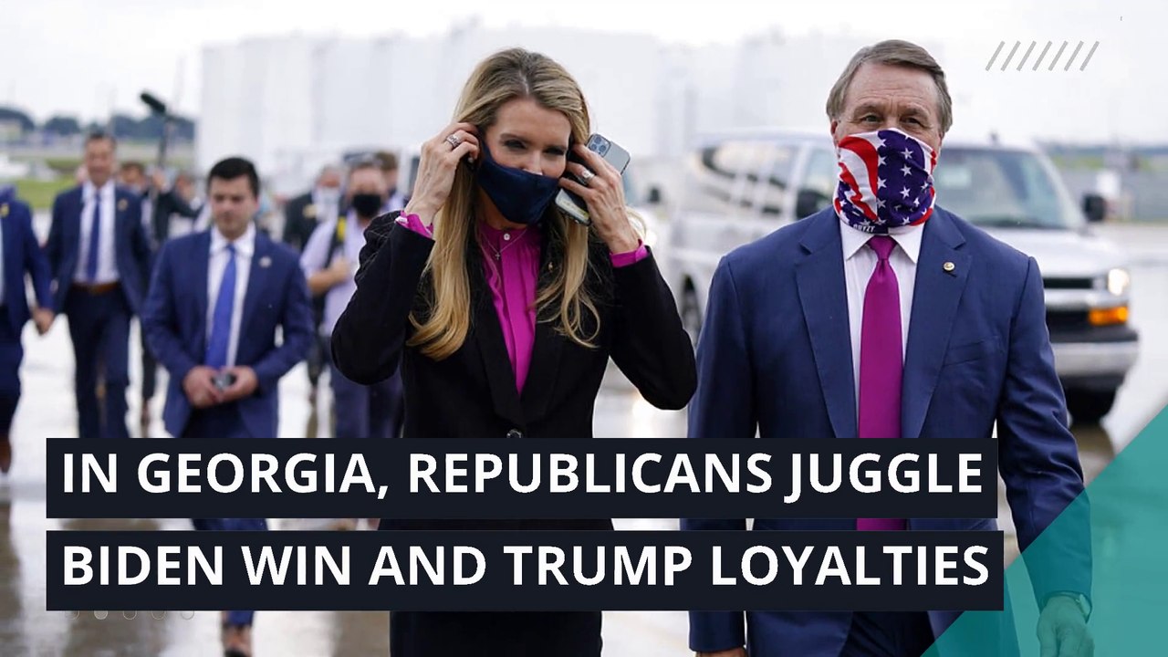 In Georgia, Republicans juggle Biden win and Trump loyalties, and other top stories in politics from November 27, 2020.