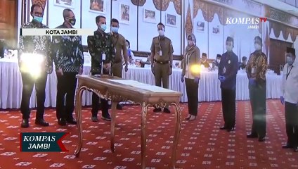 Calon Kepala Daerah Tanda Tangani Pakta Integritas