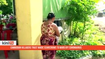 Cambodian villagers trust magic scarecrows to ward off coronavirus