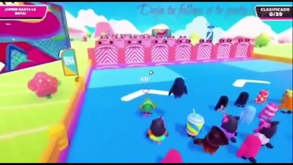 FALL GUYS / VIDEO GRACIOSO INTENTA NO REIRTE