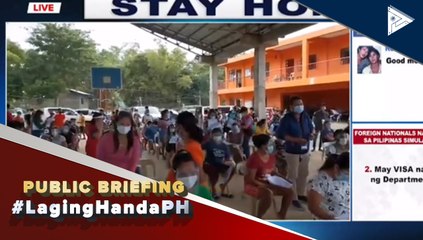 #LagingHanda | Mga biktima ng pagbaha sa Tuguegarao City, inabutan ng tulong ni Sen. Go