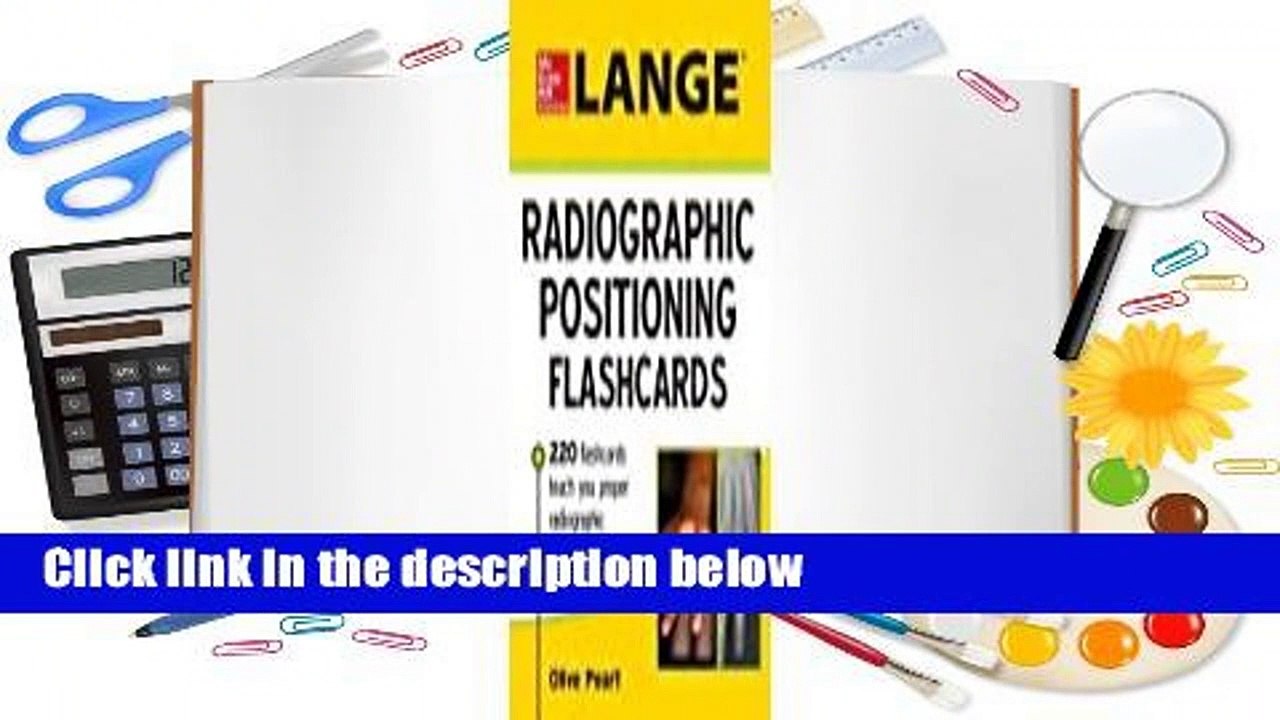 Lange Radiographic Positioning Flashcards  For Kindle