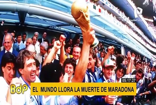 EN VIVO | Diego Maradona: Así se realiza el adiós multitudinario del “10”