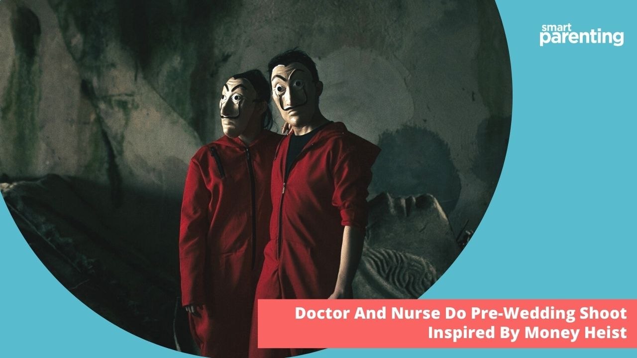 Doctor And Nurse Do Pre-Wedding Shoot Inspired By Money Heist