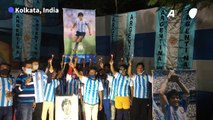 India Maradona fans mourn 'Our God' Diego
