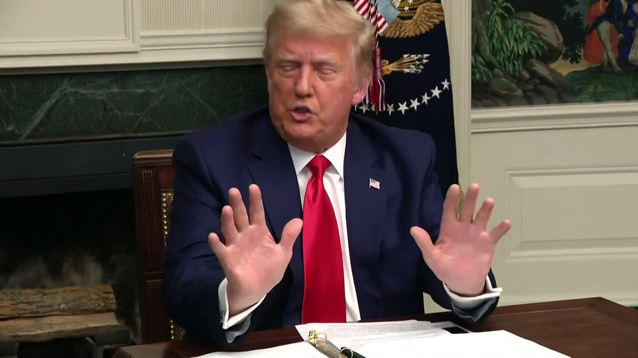 Trump stellt Auszug aus Weißem Haus in Aussicht