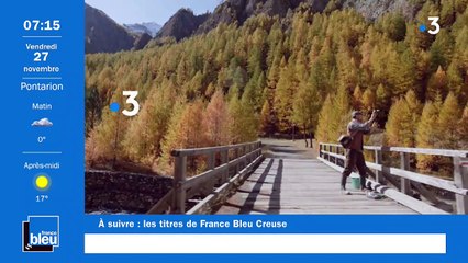 La matinale de France Bleu Creuse du 27/11/2020