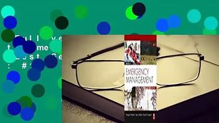 Full version  Introduction to Emergency Management  Best Sellers Rank : #1