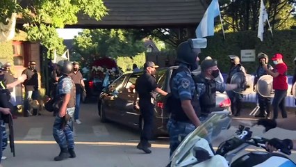 "Adieu au plus grand": funérailles de Maradona en Argentine