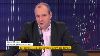 Ouverture des commerces le dimanche : "Oui jusqu’au 31 décembre" mais pas "de dérogations permanentes" réagit Laurent Berger