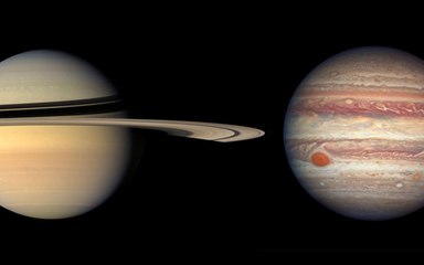 Jupiter et Saturne au plus proche pour la première fois depuis le Moyen-âge