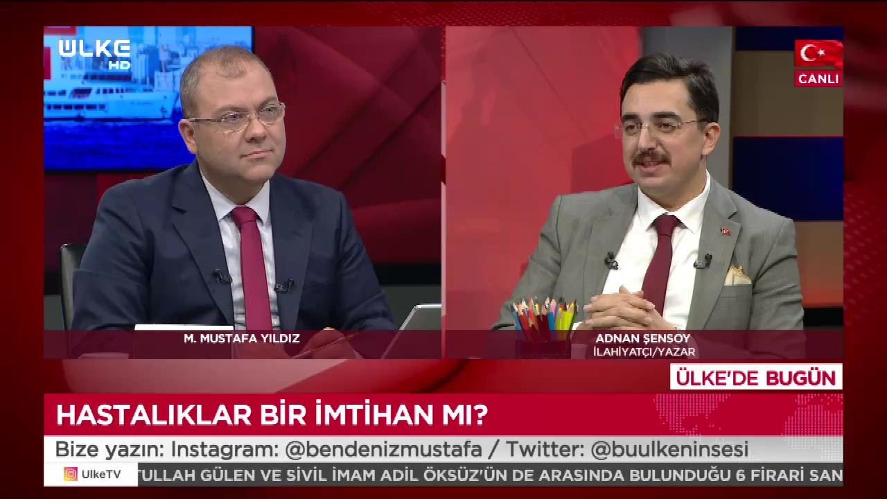 Ülke'de Bugün - Adnan Şensoy | İslam Memiş | 27 Kasım 2020