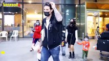 Sunny Leone with her Husband Daniel Weber and Kids Spotted at the Airport | SpotboyE