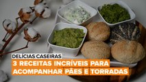 Delícias Caseiras: Pães e torradas de alto nível