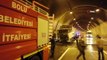 Tırın Alev Aldığı Bolu Dağı Tüneli İstanbul İstikameti Ulaşıma Kapatıldı