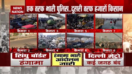 Farmers' Protest Day 2: Exclusive Ground Report from 5 borders