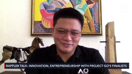 Rappler Talk: Innovation, entrepreneurship with Project GO’s finalists Part 1