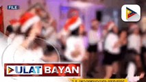 Christmas party ng 'di lalampas sa 10 indibidwal, papayagan sa NCR at iba pang GCQ areas ayon sa IATF; 50 indibidwal o 50% capacity ng venue, inirerekomenda para sa MGCQ areas