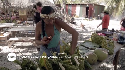 Polynésie Française : Le four tahitien