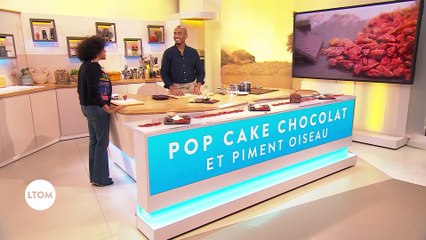 Pop cake chocolat et piment oiseau