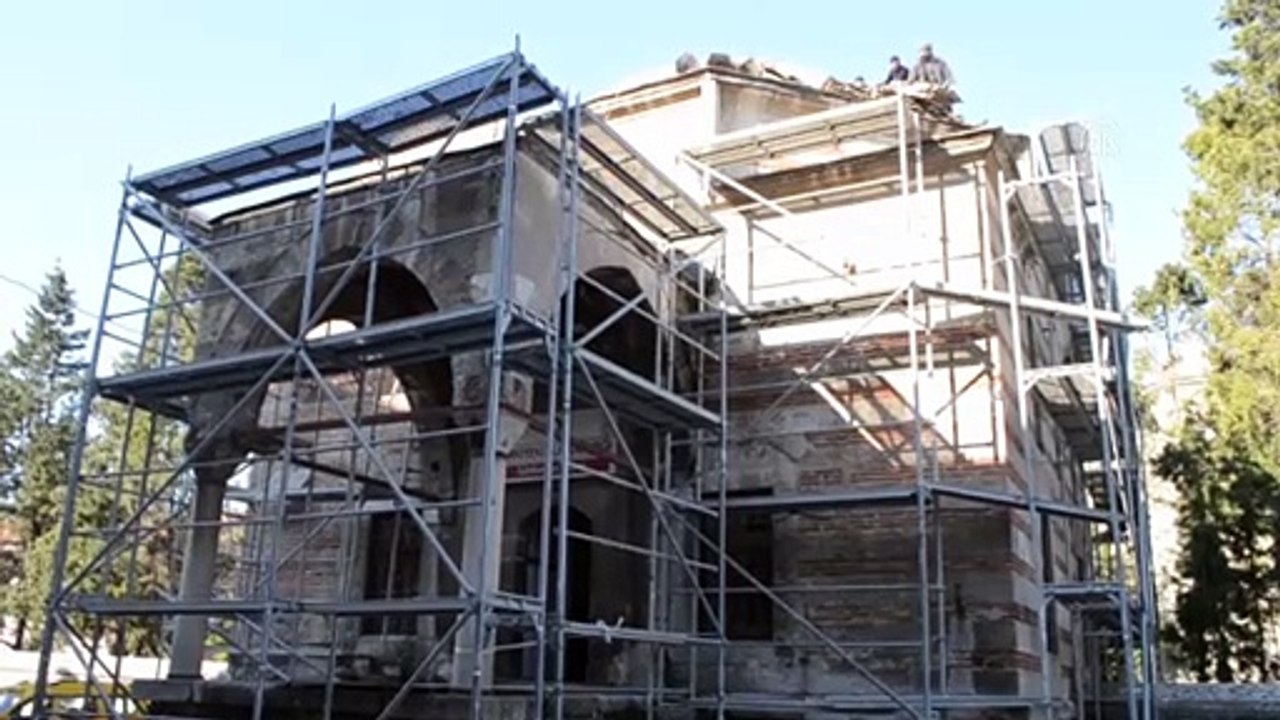 KIRKLARELİ - Mimar Sinan'ın eseri Sıbyan Mektebi'nde restorasyon çalışmaları başladı