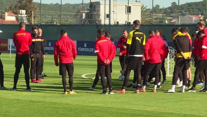 İZMİR - Göztepe'de hedef Demir Grup Sivasspor karşılaşması