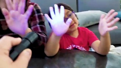 How to see Germs Spread Experiments and Wash your hands Healthy Tips