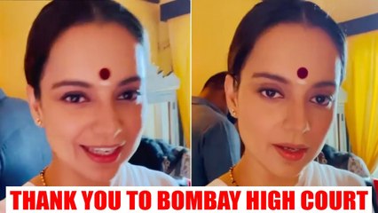 Kangana Ranaut Say Thank You To Bombay High Court For BMC Demolition C@se