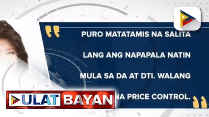 Sen. Marcos, kinalampag ang DTI at DA hinggil sa nagtataasang presyo ng mga bilihin