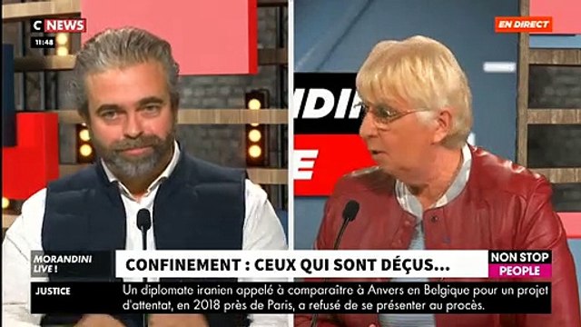 Quand un restaurateur engueule en direct sur le plateau de Morandini Live la députée Claire O'Petit: Je ne veux pas de vos aides, je veux juste travailler! - VIDEO
