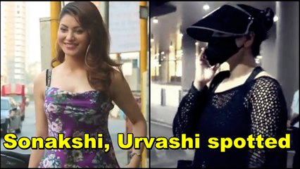 Sonakshi Sinha, Urvashi Rautela step out in style