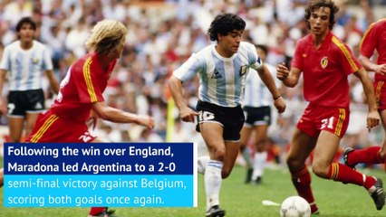 FOOTBALL: General: The highs and lows of Diego Maradona