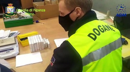 Milano - Operazione Sballo Postale