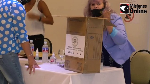 Comenzaron las elecciones del colegio de abogados de Misiones