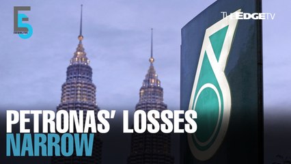EVENING 5: Petronas sees losses narrow in 3Q