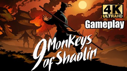 9 Monkeys of Shaolin Gameplay 4K (PC) Ultra Setting