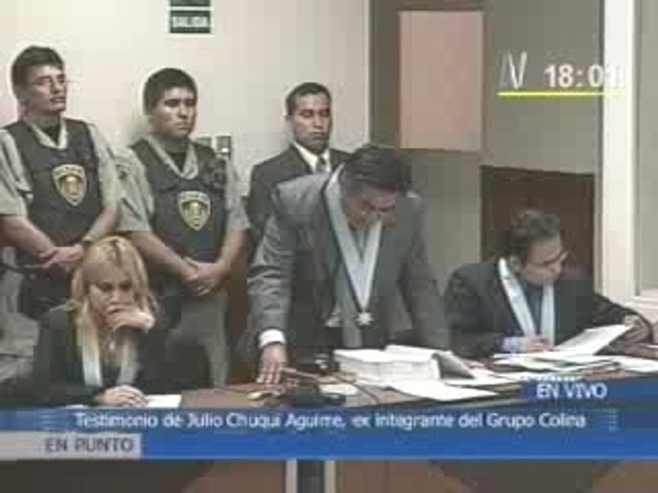 Juicio Fujimori 30 Enero 2008 1