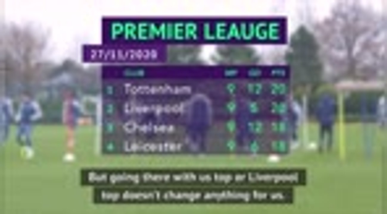 FOOTBALL: Premier League: Top spot not important for Mourinho and Spurs