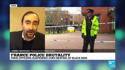 French anger after black man beaten echoes US Black Lives Matter movement